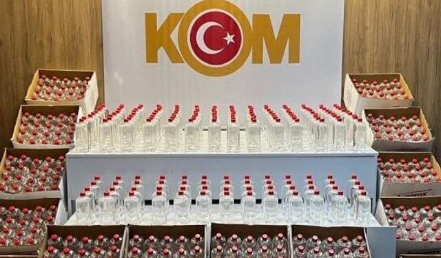Samsun'da Dev Operasyon: 1 Ton Etil Alkol Ele Geçirildi