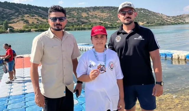 Kahramanmaraşlı Buğlem Kalay Altın Madalya Kazandı