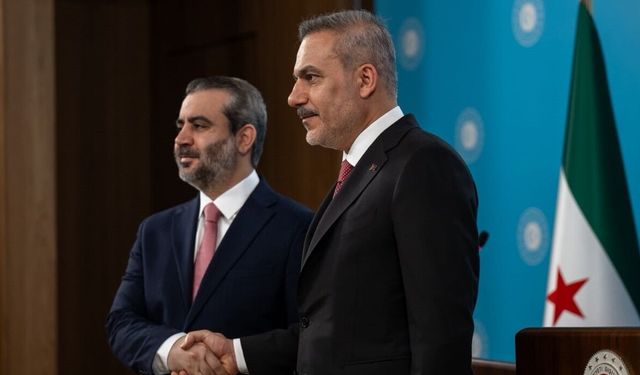 Dışişleri Bakanı Fidan Ankara'da Suriyeli Mevkidaşıyla Buluştu
