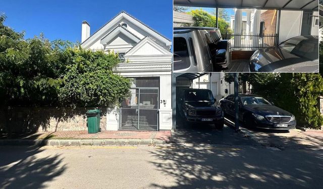 Yahşihan Belediyesi operasyonunda lüks araçlara el konuldu