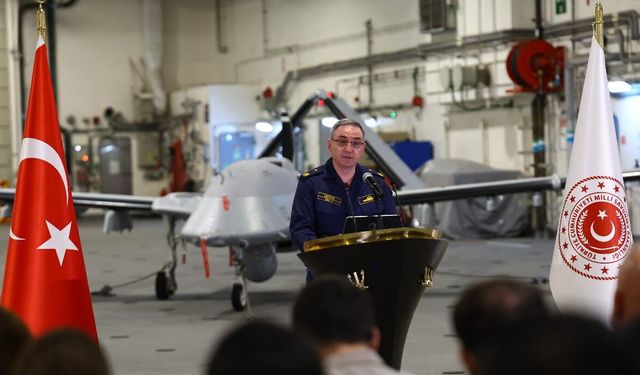 Denizkurdu Tatbikatı'nda TCG Anadolu'dan DİHA Kalkacak