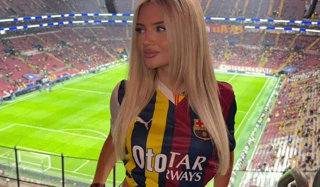 RAMS Park'ta Barcelona Taraftarından Dikkat Çeken Forma