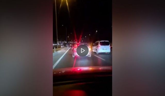 Kahramanmaraş’ta düğün konvoyu trafiği kilitledi: 3 şerit kapandı