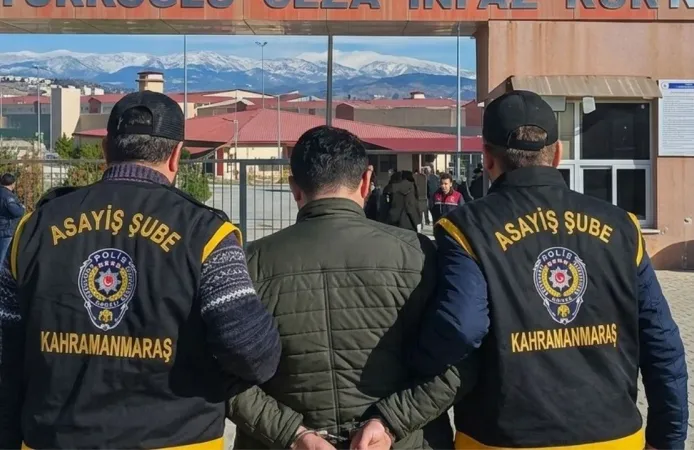 Kahramanmaraş'ta Dev Operasyon: 25 Yıl Cezalı Firari Yakalandı