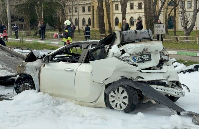 Samsun-Ordu Yolunda Felaket: Zincirleme Kazada Araçlar Alev Topuna Döndü