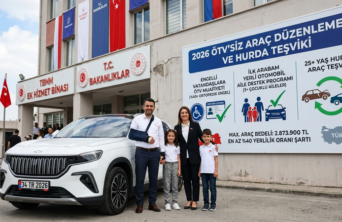 2026 ÖTV'siz Araç Düzenlemesi Meclis'ten Geçti: Kimler Faydalanabilecek?