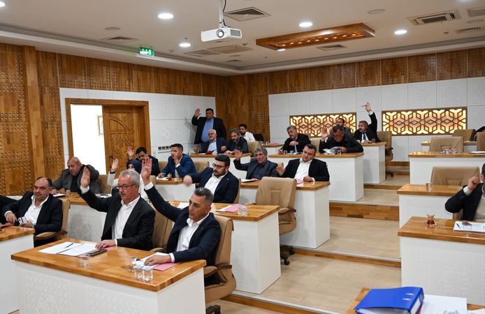 Türkoğlu Belediyesi nisan ayı meclis toplantısı yapıldı