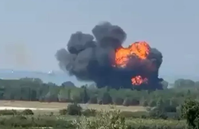 Yalova’da F-16 düştü! Pilot uçaktan atlayarak kurtuldu