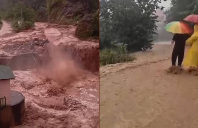 Giresun'da Sağanak Yağış Ulaşımı Aksattı, HES Zarar Gördü