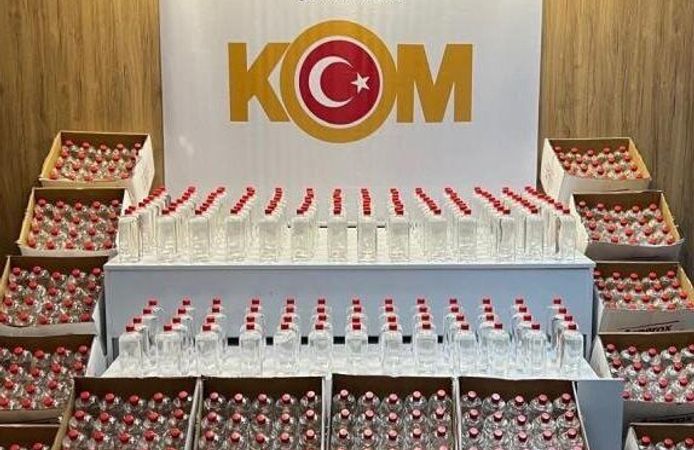 Samsun'da Dev Operasyon: 1 Ton Etil Alkol Ele Geçirildi