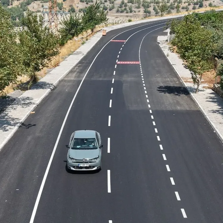 Kahramanmaraş Sarıçukur Yolu 40 Milyonluk Yatırımla Yenilendi