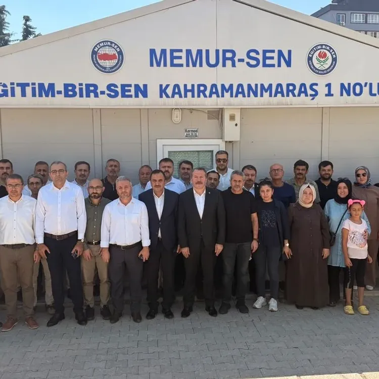 Ali Yalçın Kahramanmaraş'ta Öğretmenlerle Buluştu