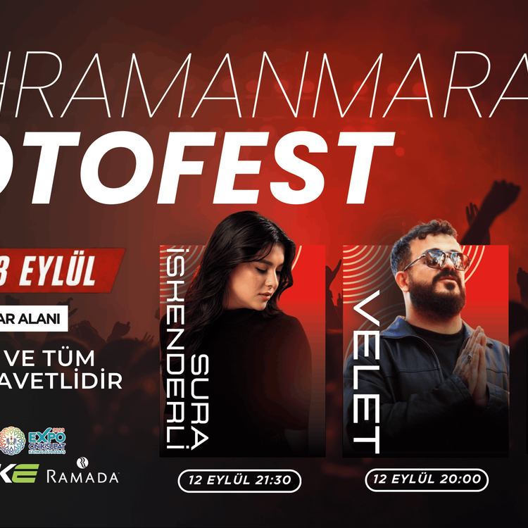 Kahramanmaraş MOTOFEST Başlıyor: Ücretsiz Konser Detayları
