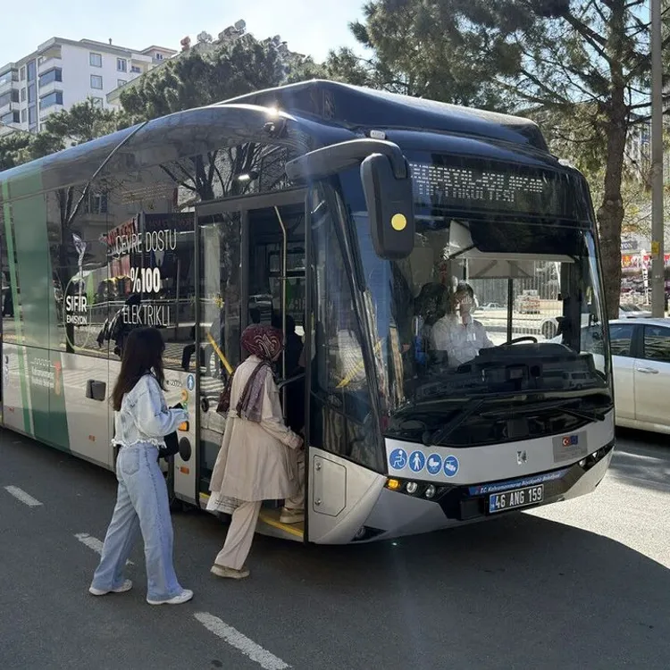 Kahramanmaraş'ta KPSS Günü Toplu Taşıma Ücretsiz Olacak