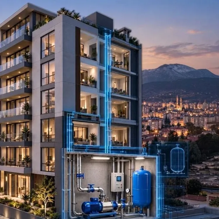 Kahramanmaraş'ta yüksek katlar için su basıncı uyarısı