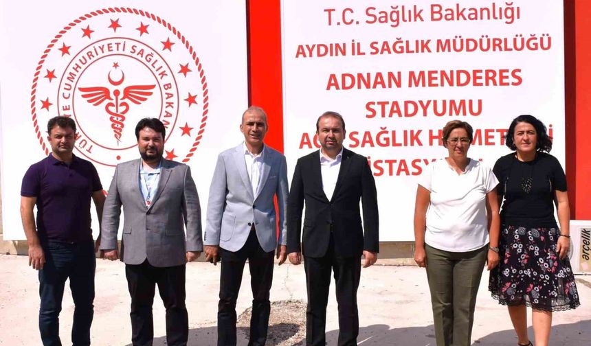 Aydın Adnan Menderes Stadyumu'nda Sporcu Sağlığı İçin Hızlı Müdahale İstasyonu Kuruluyor