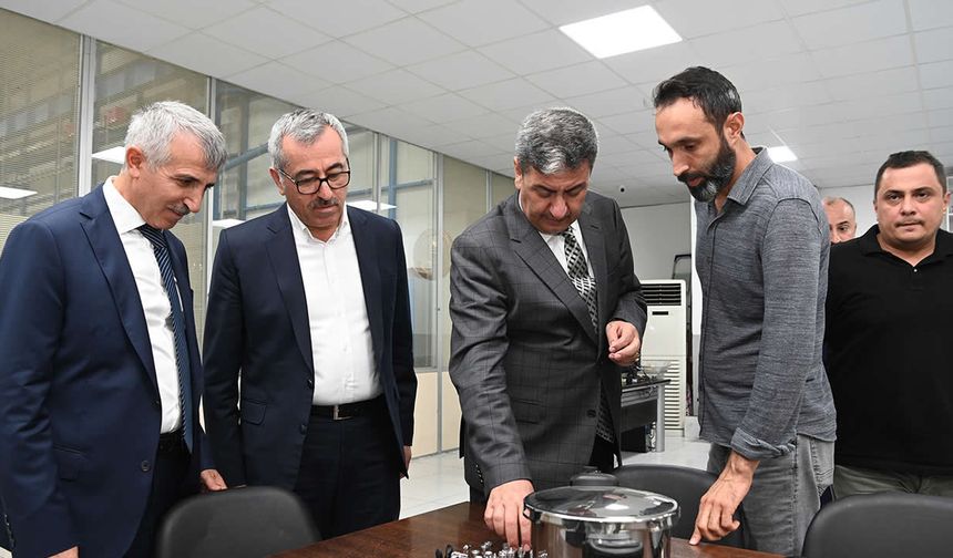 Kahramanmaraş'ta o firma ile güçlü işbirliği: Başkan Güngör ve Vali Ünlüer ziyaret etti