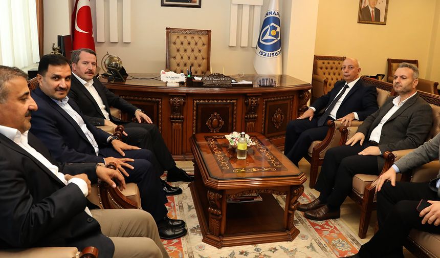 Memur-Sen Genel Başkanı Yalçın’dan Rektör Bakan’a Ziyaret