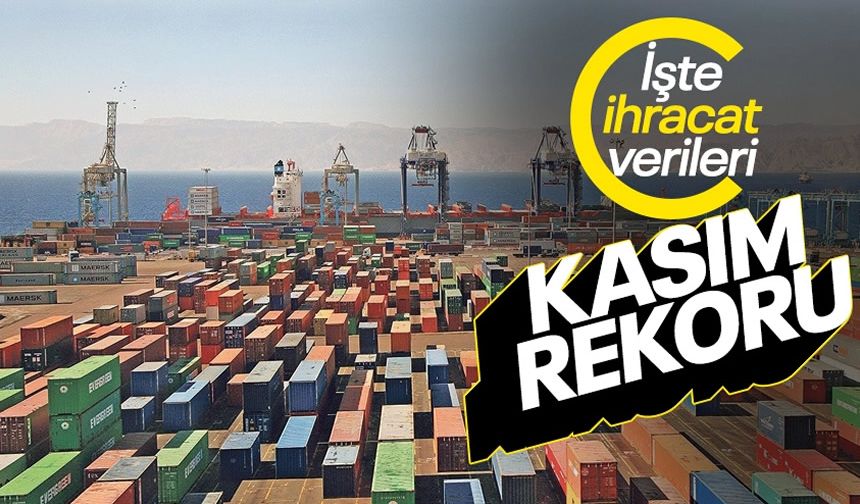 Ticaret Bakanı Bolat'tan müjde: Kasım ayında ihracat rekoru kırıldı!