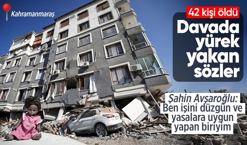 Kahramanmaraş Depreminde Yıkılan Bad-ı Saba Konutları A Blok Davası: "Binanın Temelinde Su Vardı!"