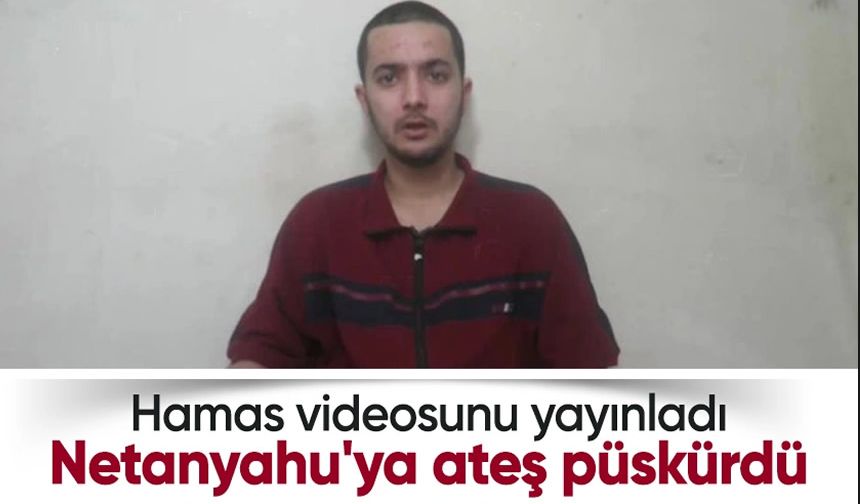 Hamas'ın videosunu yayımladığı İsrailli esir, Netanyahu hükümetine ateş püskürdü