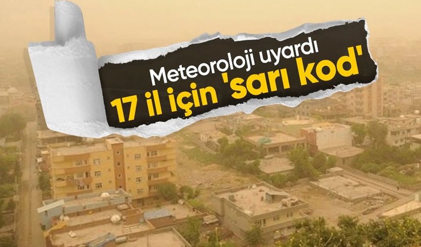 Batı ve Kuzeyde Yağmur, İç Anadolu ve Karadeniz'de Toz Alarmı!