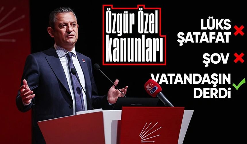 CHP Genel Başkanı Özgür Özel’den belediye başkanlarına kritik uyarı: Genel siyasetten uzak durun