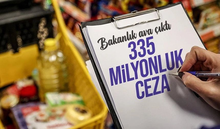 Fahiş fiyat artışı ve stokçuluk yapan işletmelere 61 milyon lira ceza kesildi