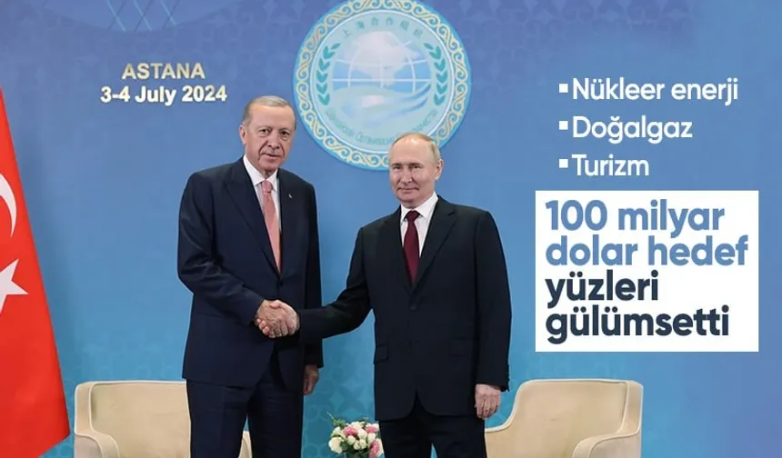 ŞİÖ Zirvesi'nde Erdoğan ve Putin Buluştu: Ticaret ve Enerjide Büyük Adımlar!
