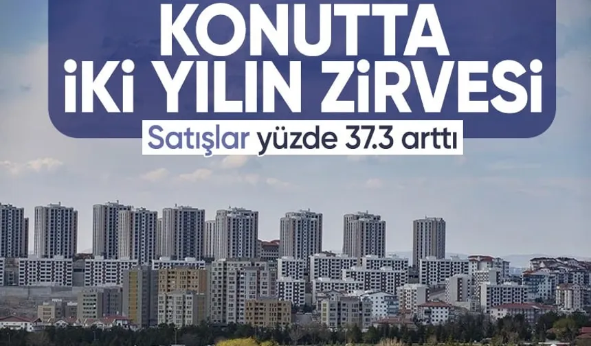 Eylül'de konut satışları yüzde 37,3 arttı! TÜİK rakamları açıkladı