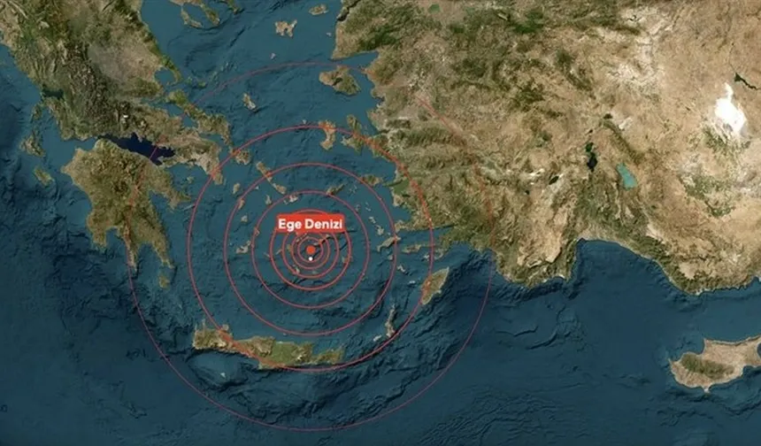 Ege Denizi'nde peş peşe depremler: 5.0 ve 4.2 büyüklüğünde sarsıntılar gerçekleşti