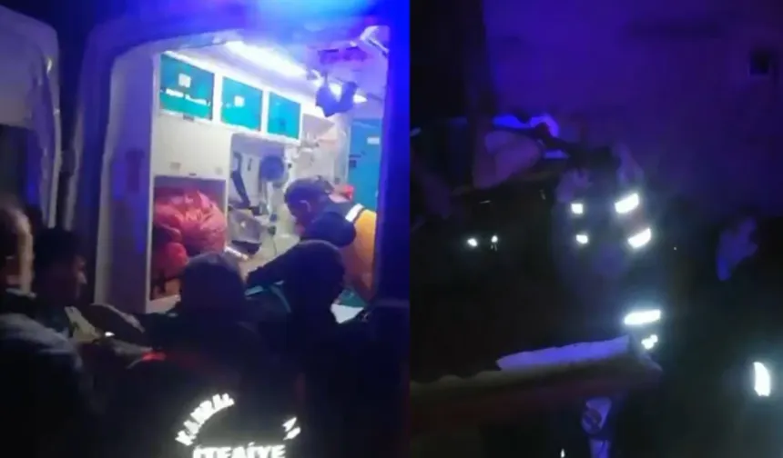 Kahramanmaraş’ta üçüncü kattan düşen bir kişi yaralandı