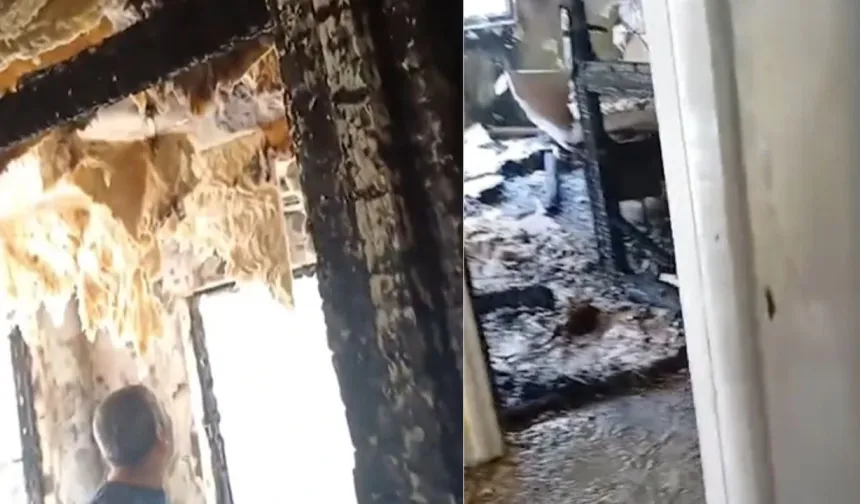 Kahramanmaraş'ta Acı Olay: Batıpark'ta Çıkan Alevler Bir Haneyi Küle Çevirdi