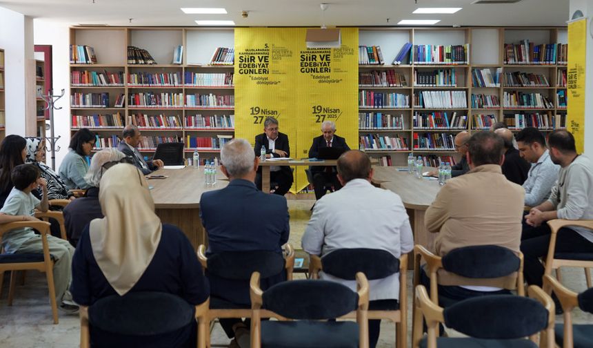 Kahramanmaraş’ta edebiyat ve insan ilişkisi konuşuldu