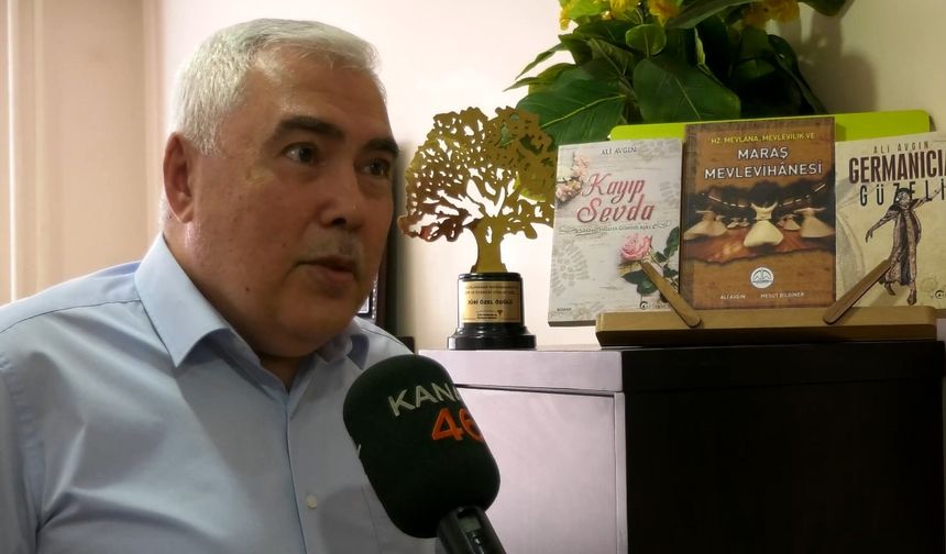 Kahramanmaraşlı Yazar Ali Avgın’a Jüri Özel Ödülü