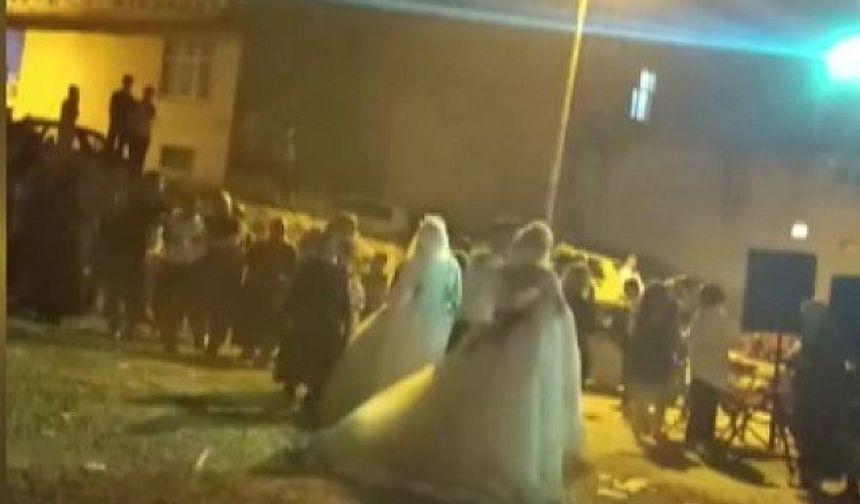 Düğünde çıkan tartışma kavgaya dönüştü: o anlar kamerada