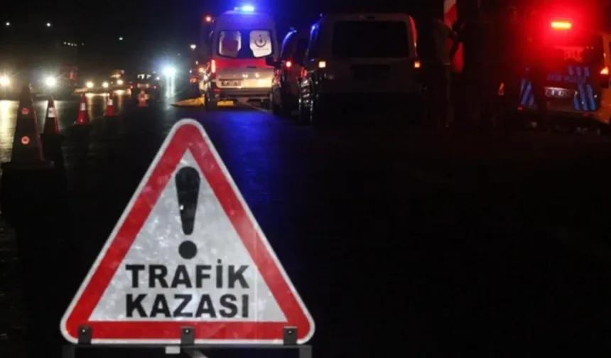 Kahramanmaraş'ta feci kaza: Kamyonetteki 1 kişi öldü, 1 kişi yaralandı