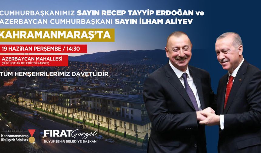 Kahramanmaraş, Tarihi Bir Güne Tanıklık Ediyor