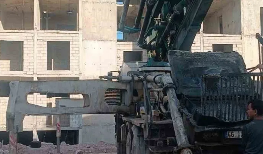 Elbistan’da inşaatta can pazarı: 7. kattan düşen işçi yaşamını yitirdi