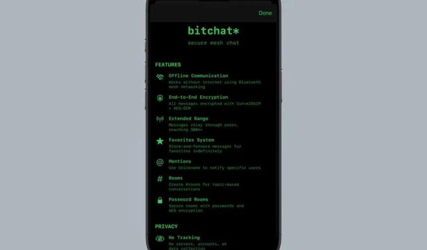 İnternetsiz Mesajlaşma Çağı Başlıyor: Bitchat Yolda!