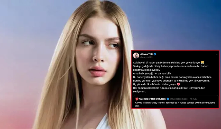 Aleyna Tilki’den sitem: Sessiz kaldılar, sonra konuşmaya başladılar