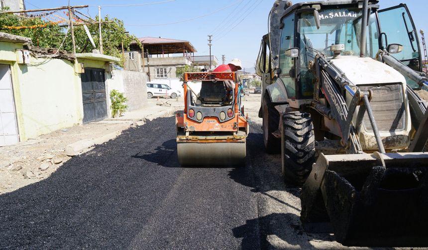 Dulkadiroğlu’nda Asfalt Mesaisi Sürüyor