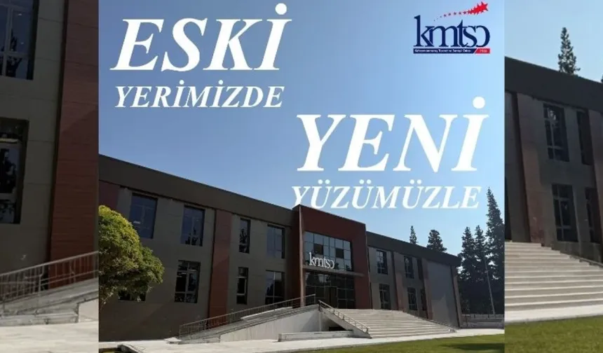 Depremde hasar gören KMTSO binası yeniden hizmeti giriyor