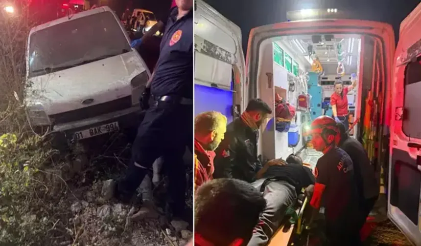 İki hafif ticari araç çarpıştı: 1 ölü, 2 yaralı