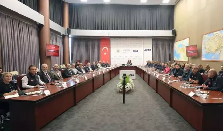Deprem Bilim Kurulu Toplantısı yapıldı