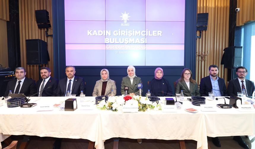 Kaya’dan Onikişubat Başkanı Toptaş’a kadın projeleri için övgü