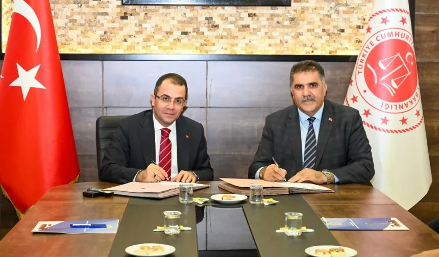 Bu haber Türkoğlu'ndaki cezaevindekilere! Topluma kazandırma protokolü imzalandı