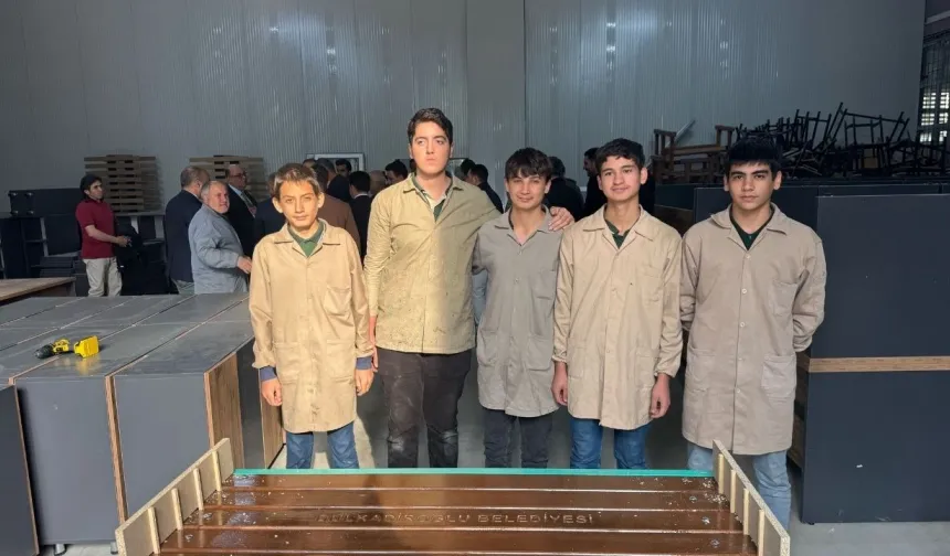 Kahramanmaraş'ta Geleceğin Ustaları Şimdi Üretimde: TOKİ Lisesi Öncü Oldu