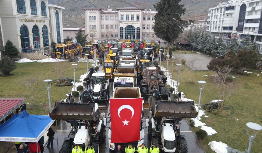 Türkoğlu’nda kar seferberliği vatandaştan tam not aldı