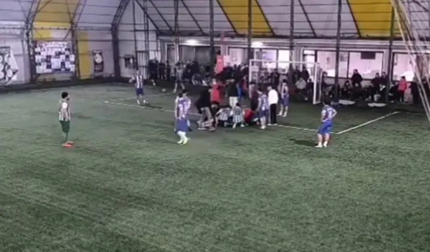 Tekirdağ’da sahada can pazarı: Dili boğazına kaçan futbolcuyu hakem kurtardı